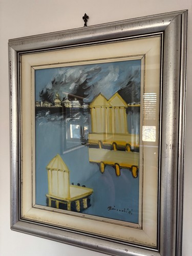 Quadro olio tela venezia - quadro, "venezia"