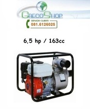 Motopompa/Moto pompa/Pompa autoadescante 163cc - 30m - attacco 80mm/3 inch