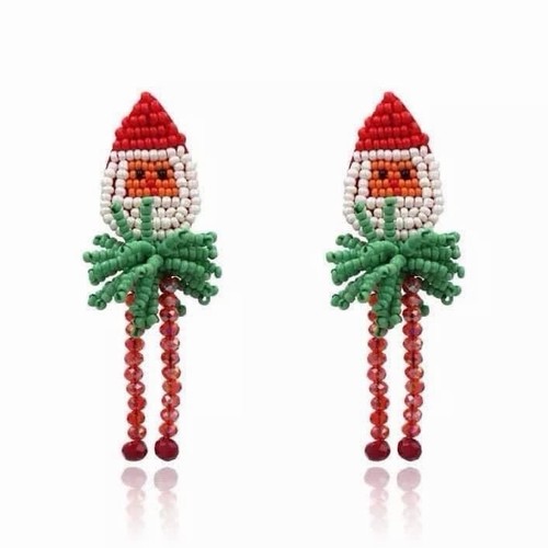 Orecchini babbo natale con - babbo,