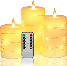 Candele LED, Luci a Corda