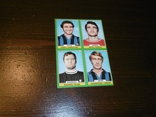FOGLIO UNICO CON 4 FIGURINE