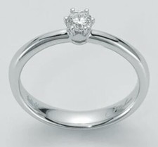 Anello Solitario Miluna 