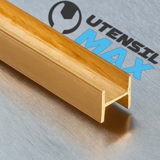 MICRO PROFILI IN OTTONE AD "H"