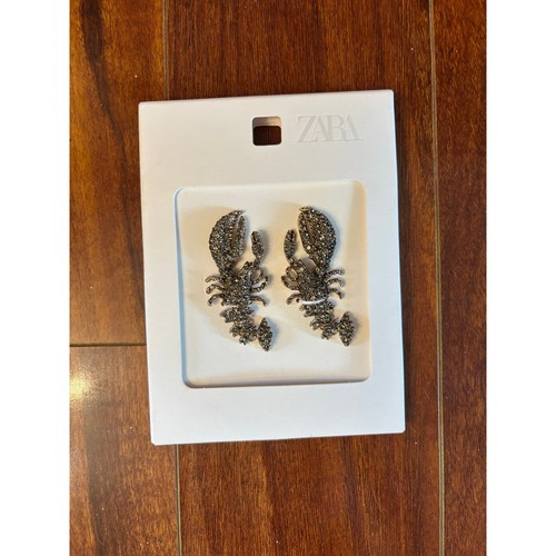 Orecchini zara strass aragosta - zara,