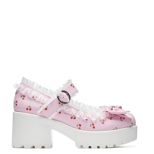 Scarpe koi tira mary - jane, rosa