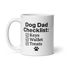 Tazza lista di controllo cane