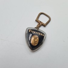 Portachiavi Firestone anni 50 accessorio pneumatico d'epoca Ferrari Maserati Fiat Vespa
