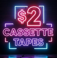 $2 Cassette Tapes, 70's 80's