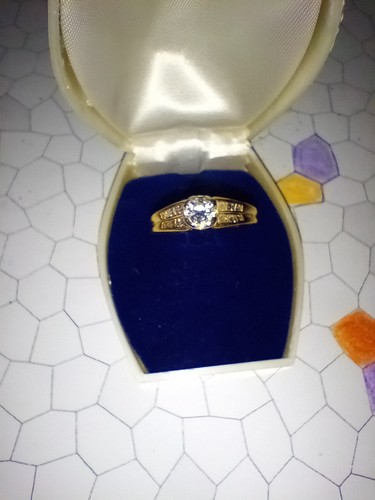 Anello solitario oro giallo - solitario,