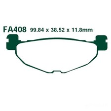 Bremsbelag EBC SFA408HH hinten