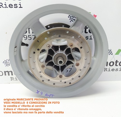 Cerchio ruota anteriore x - cerchio,
