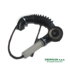 MANICOTTO VASCA SCARICO CON SFERA E TRAPPOLA CON TUBO PER LAVATRICE ITWASH