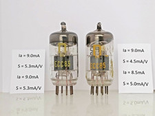 2x ECC85 COPPIA ABBINATA RFT