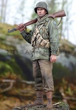 Alpine Mins US 3° fanteria div 16046 WW2 120mm kit resina NON VERNICIATO ROSENGRANT