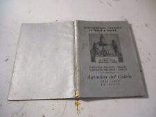 AGENDINA DEL CALCIO 1941/1942  di R. BARLASSINA - ED. ASSICURAZIONI GENERALI