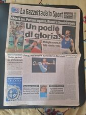 GAZZETTA DELLO SPORT 30 LUGLIO