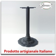 Base in ghisa G-A per tavolo bar pizzeria gelateria pub casa albergo ristorante