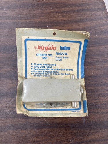 Balun ferrite gain - balun, bn27a