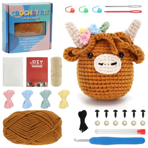 Aucuu kit uncinetto per - uncinetto,