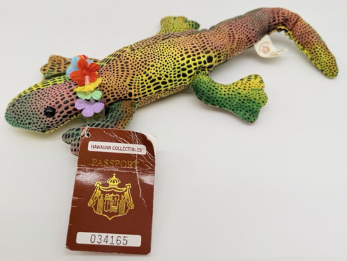Peluche lucertola hawaiana - peluche,