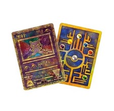 Carta Pokemon MEW ANTICO Metal