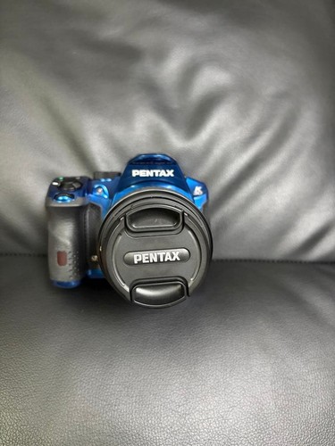 Pentax corpo blu lente - pentax,