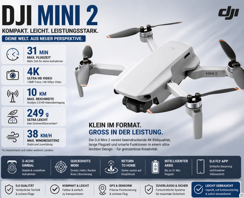 Dji mini2 31min - dji, (gl)