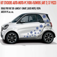 Kit 37 adesivi fiori petali