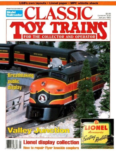 Classic toy trains magazine - trains,