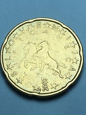 20 euro cent 2007 Slovenia