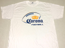 Raro! T-shirt calcio vintage Corona Beer Cerveza nuova! XL