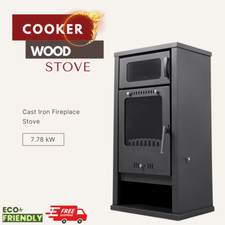 Stufa a legna in ghisa 7,8 kW