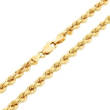 18k Oro Giallo 4mm Taglio