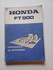 HONDA FT 500 1982 manuale