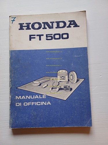 Honda 500 1982 manuale - ft,