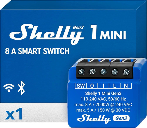 Shelly mini gen3 relè - mini, gen3,