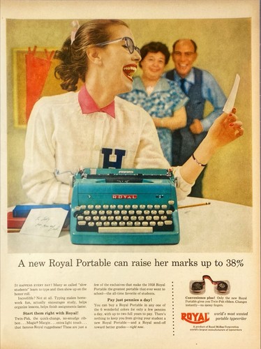 Macchina scrivere portatile - da,
