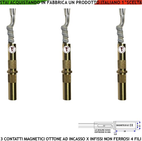 Sensori magnetici antifurto - magnetici, in