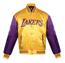Lakers Varsity Jacket Bomber