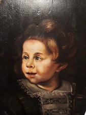 Antico Dipinto Quadro Olio Su