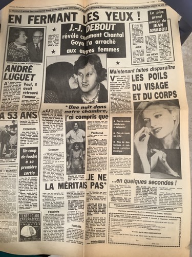 Clipping chantal goya 1248 - clipping,