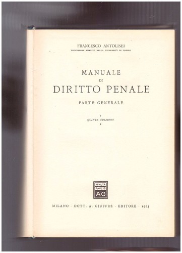 Manuale diritto penale - di,