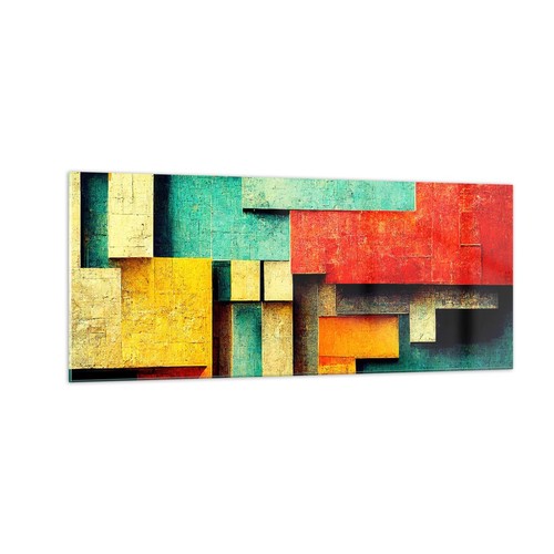 Quadro vetro 100x40cm - su,