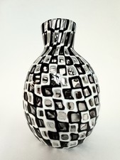 Rare Murano Glass Venini Tobia scarpa Vaso Occhi