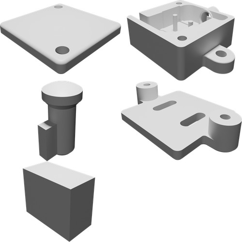 Supporto switch limite - switch, porta
