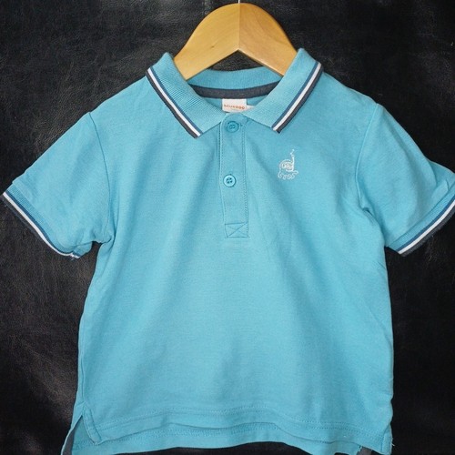 Polo blu bambino bluezoo - polo,