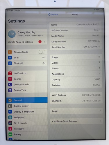 Apple ipad air a1474 gb - apple,