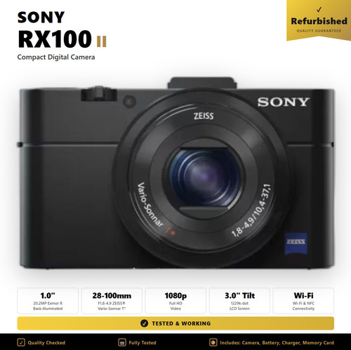 Sony cyber shot rx100 2 - sony, cyber-shot