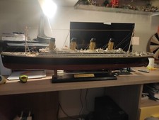 titanic modellino In Legno 1 Metro 