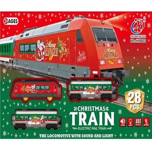Trenino natale con - natale, pista
